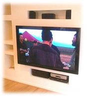 Wall Mounted Flat Screen TV